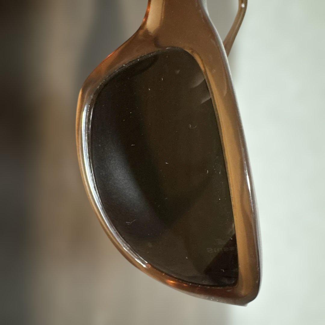 Stüssy ブラウン サングラス ケース付き