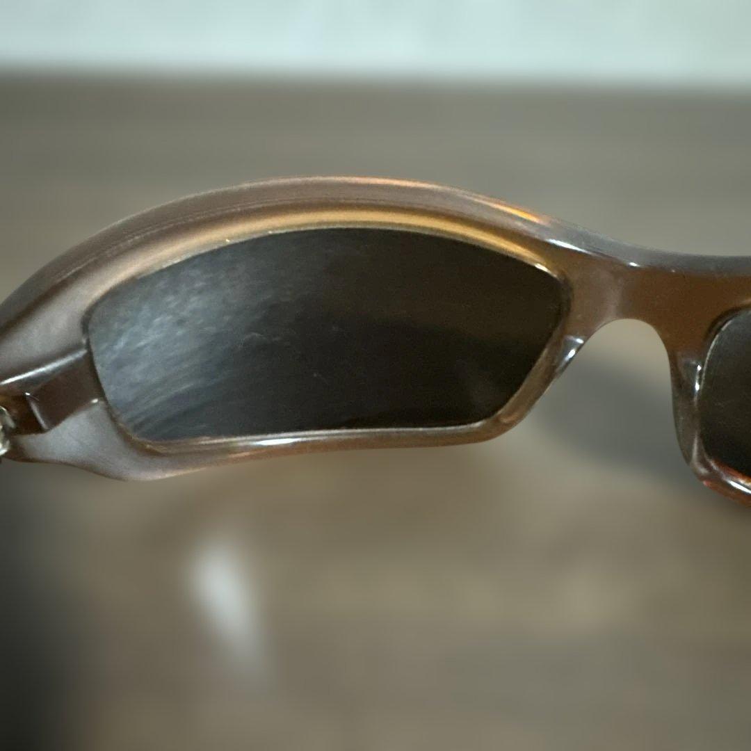 Stüssy ブラウン サングラス ケース付き