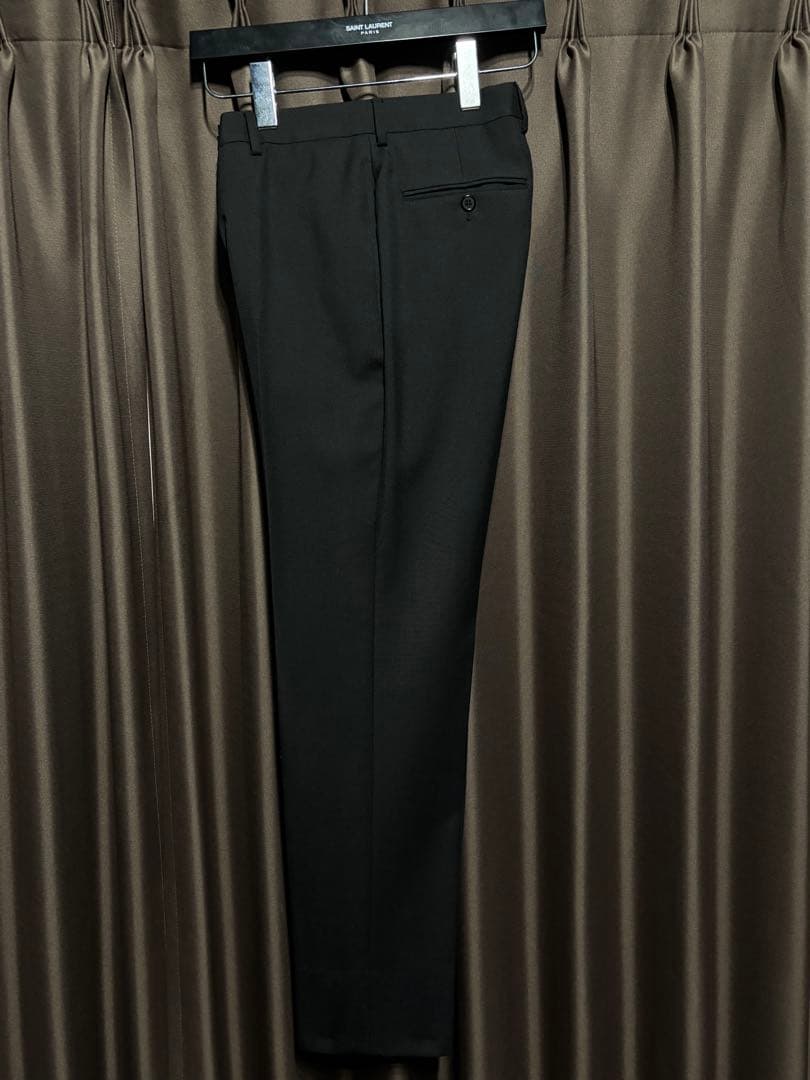 SAINT LAURENT/ ブラック スラックス