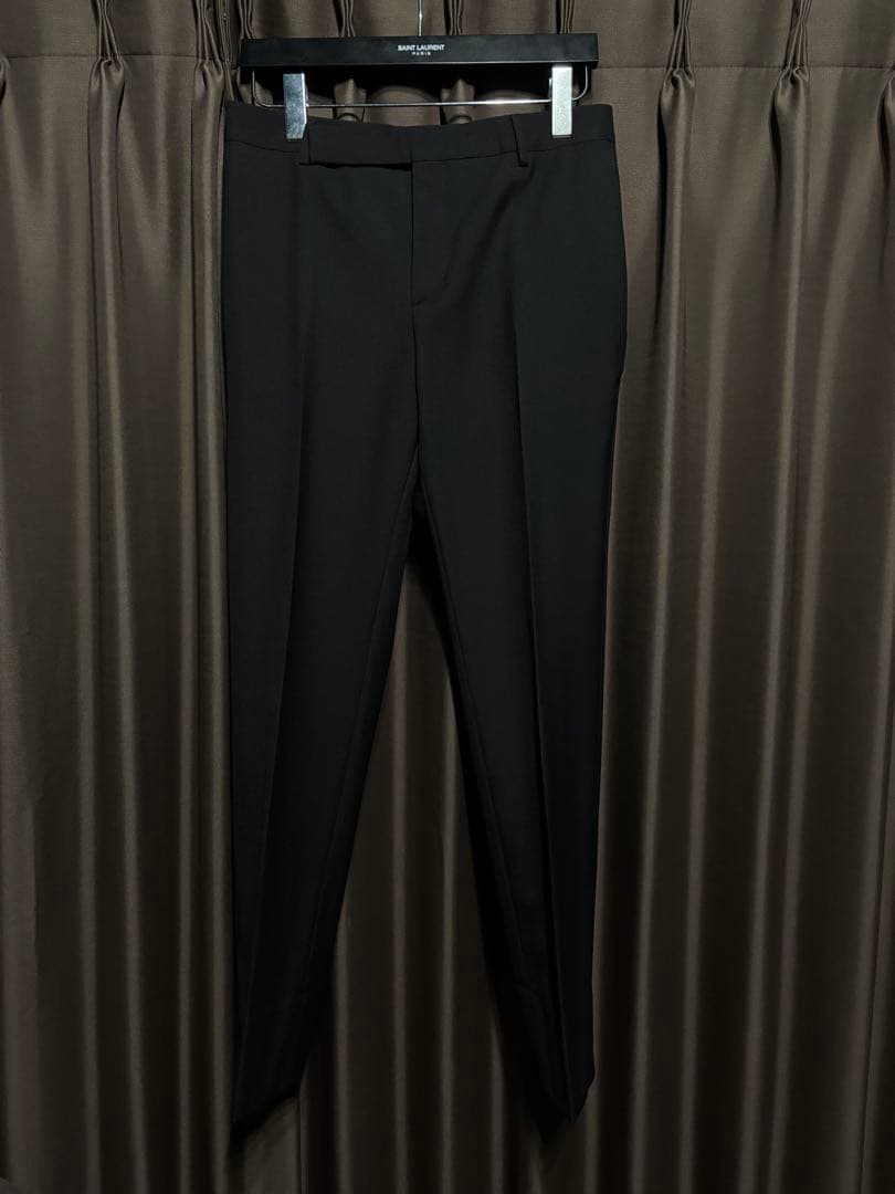 SAINT LAURENT/ ブラック スラックス