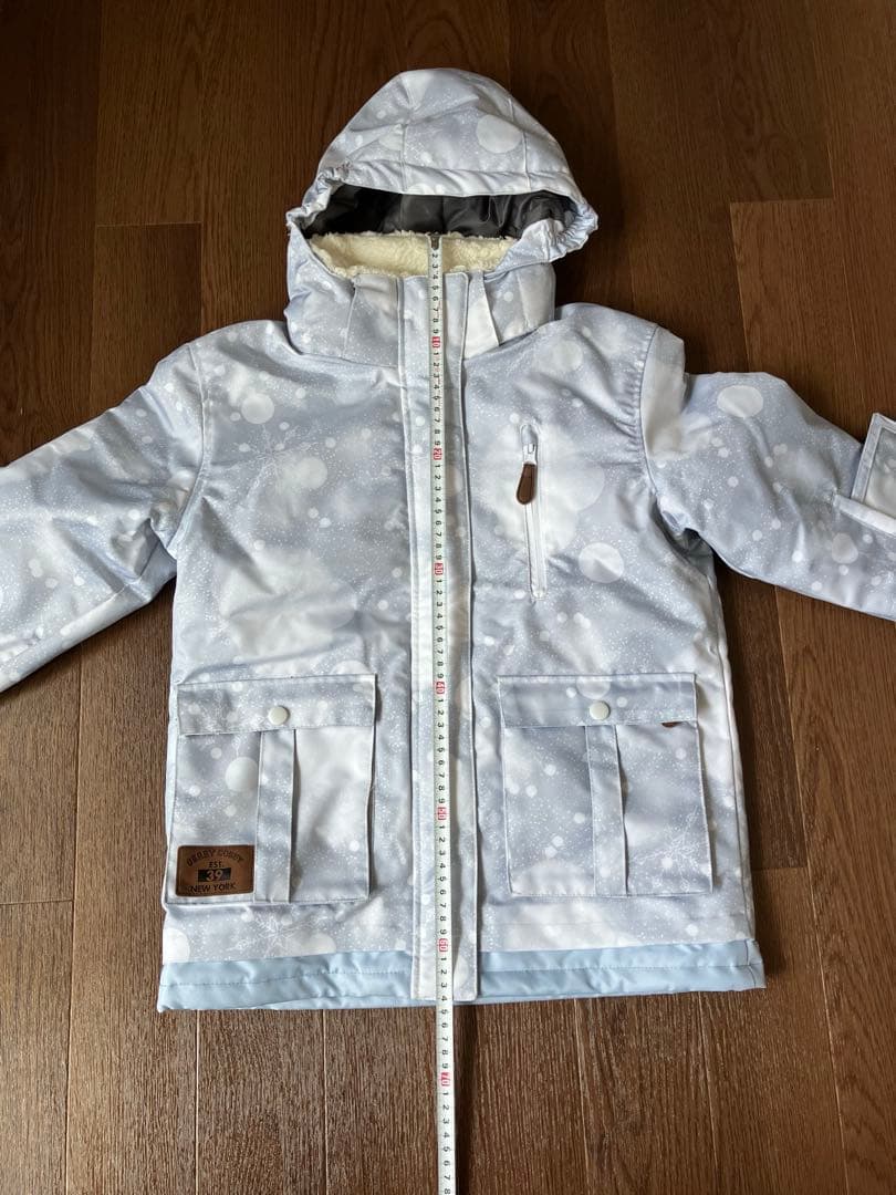 COSBY 子ども用スキーウェア 女の子 サイズ140 雪模様