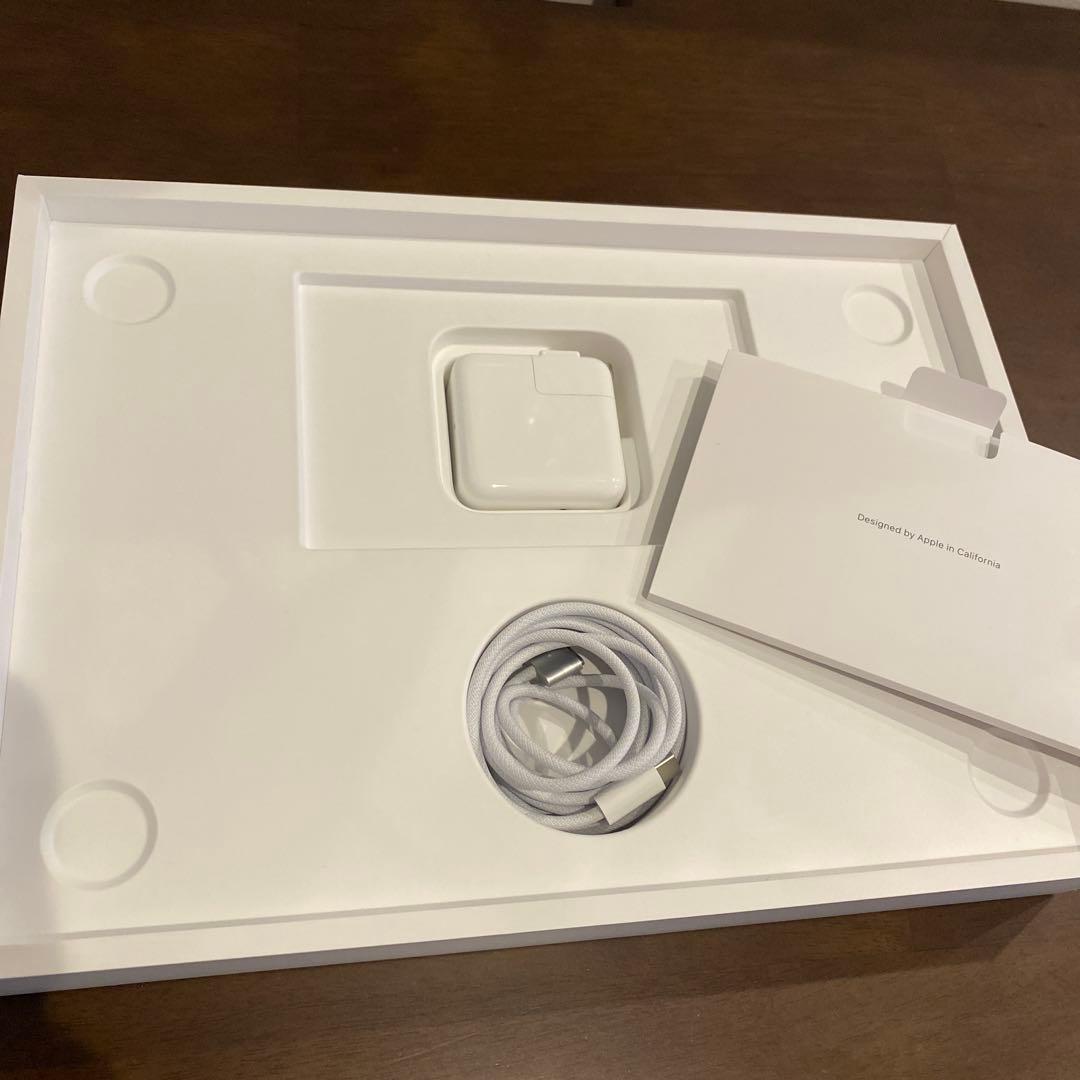 macbook air m3 13インチ8GB 256GBSSD 2024年購入