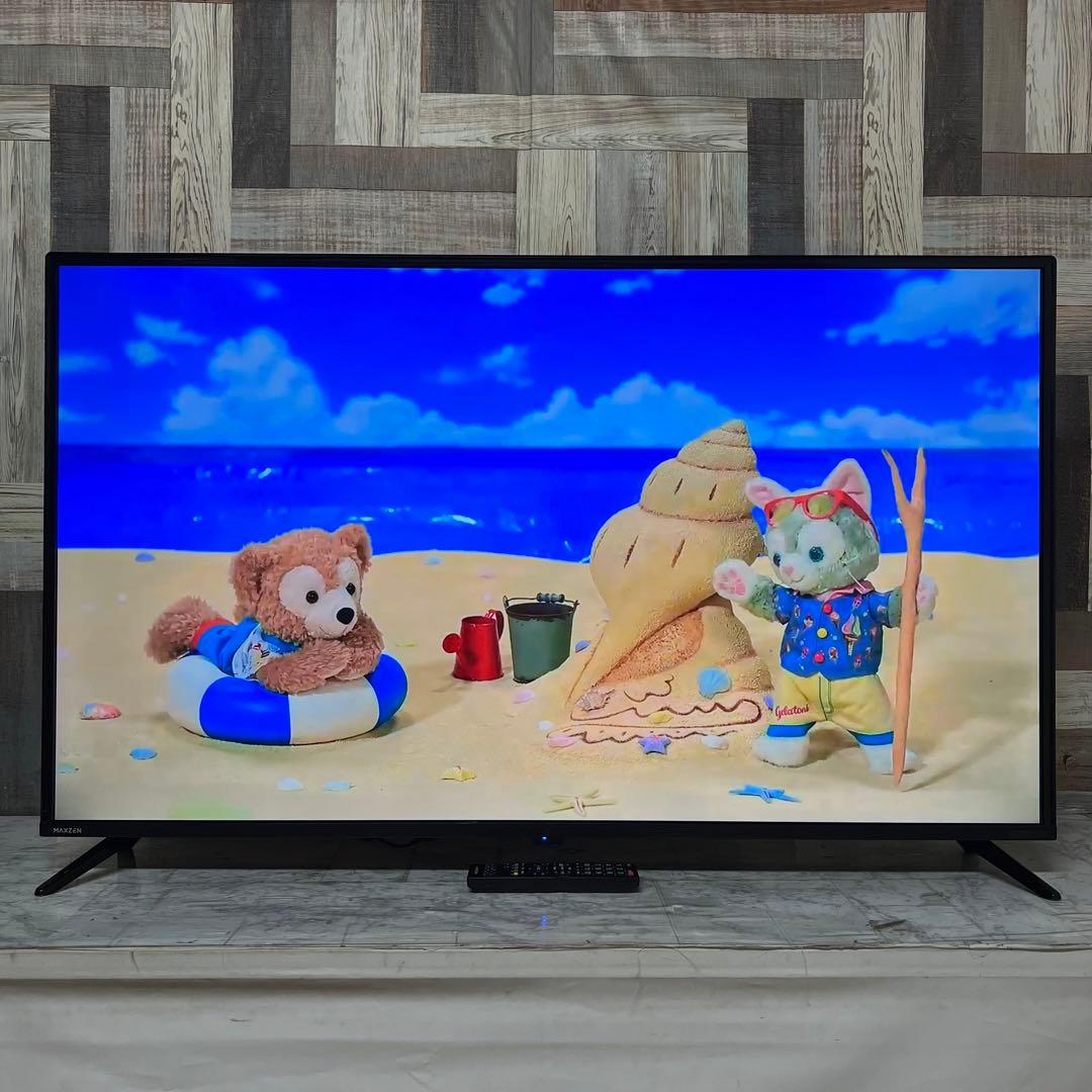 即日受渡❣️全国送料込MAXZENテレビ50型4K 液晶テレビゲームモード搭載
