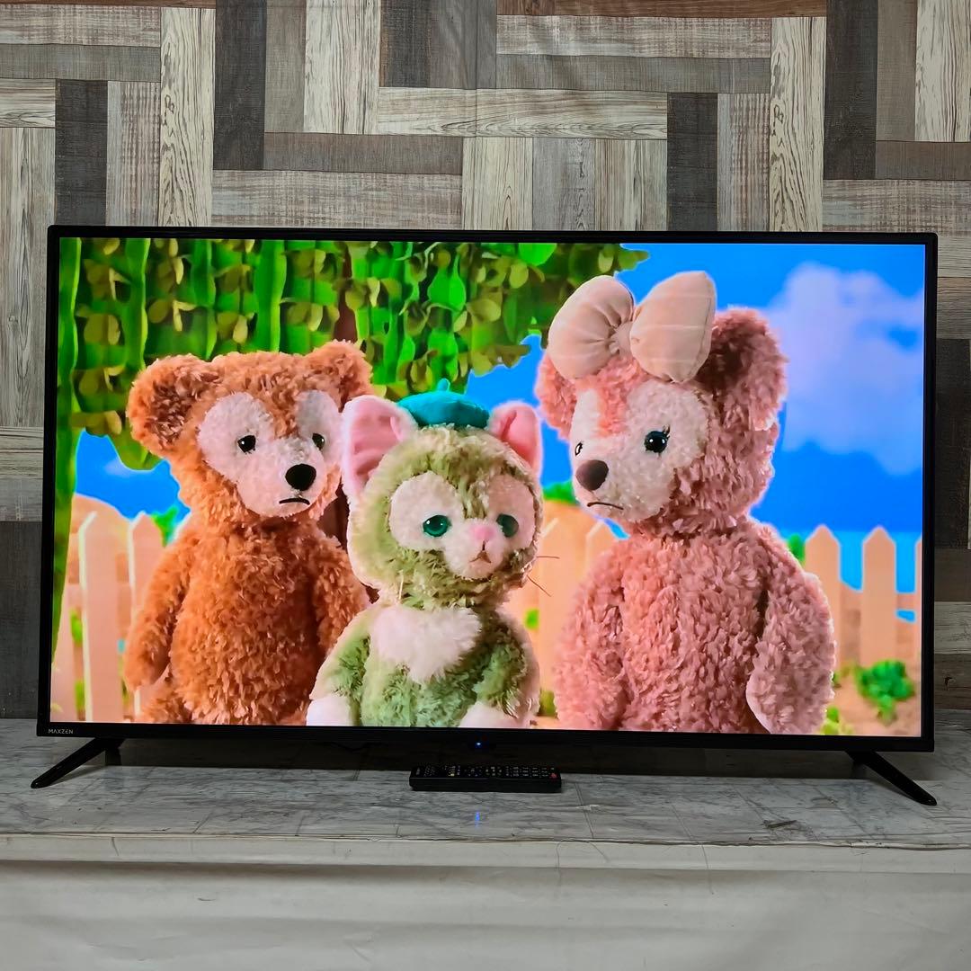 即日受渡❣️全国送料込MAXZENテレビ50型4K 液晶テレビゲームモード搭載