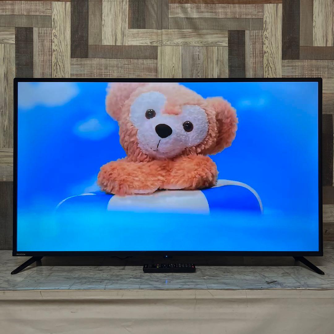 即日受渡❣️全国送料込MAXZENテレビ50型4K 液晶テレビゲームモード搭載