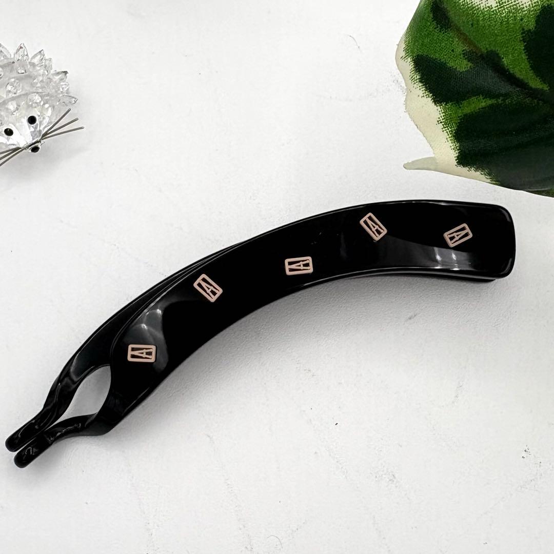 【こんぺいとう様】アレクサンドルドゥパリ　ロゴバナナクリップ　ヘアアクセサリー