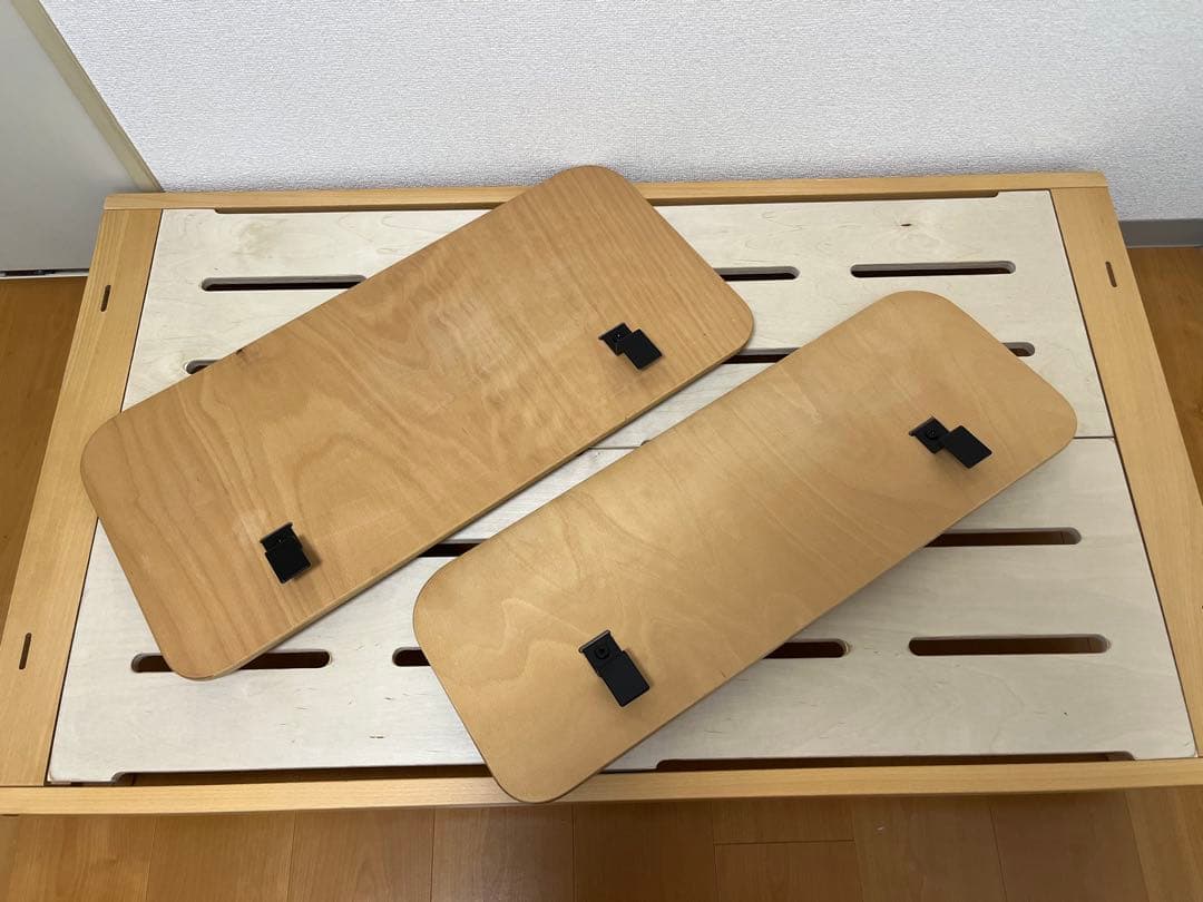 【美品】HOPPLキッズベッド 120x70x45