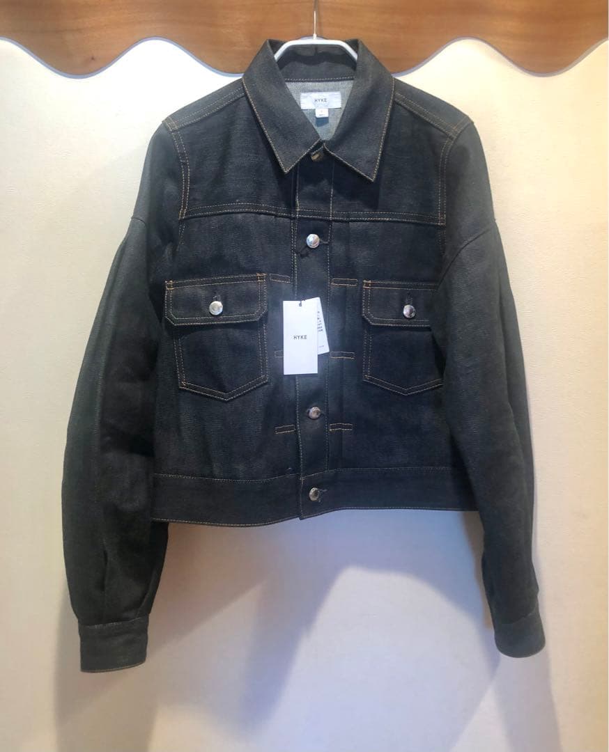 ジャケット・アウター HYKE BALLOON SLEEVE DENIM JACKET TYPE 2