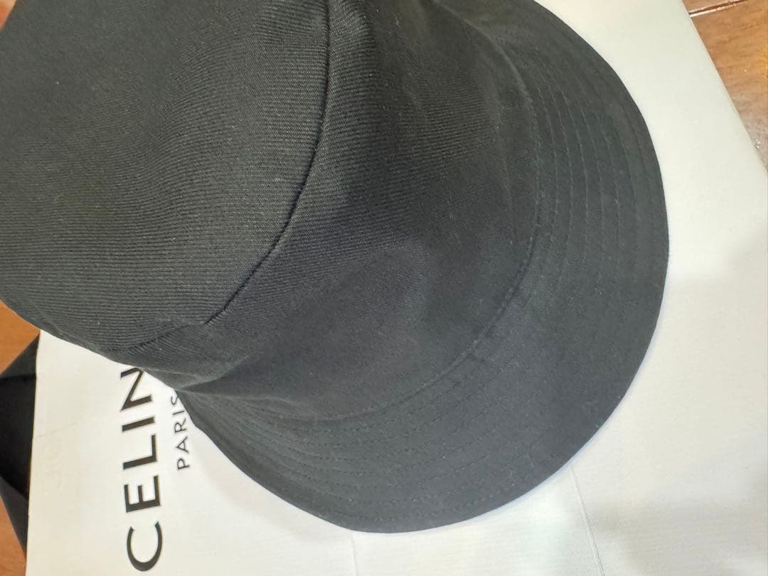 値下げ✨【CELINE】✨バケットハット黒メンズS美品