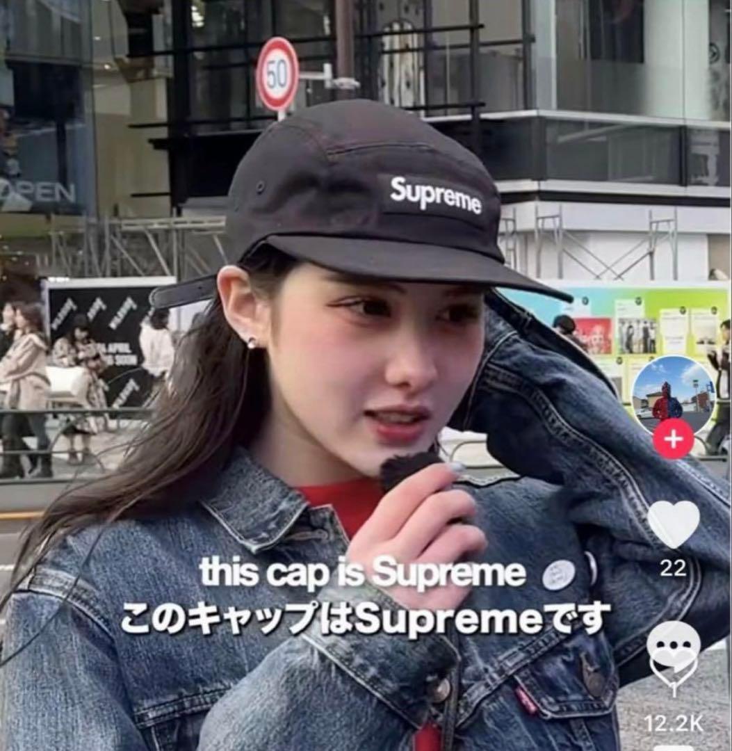 24H以内発送 完売品 新品 黒 Washed Chino Twill Camp