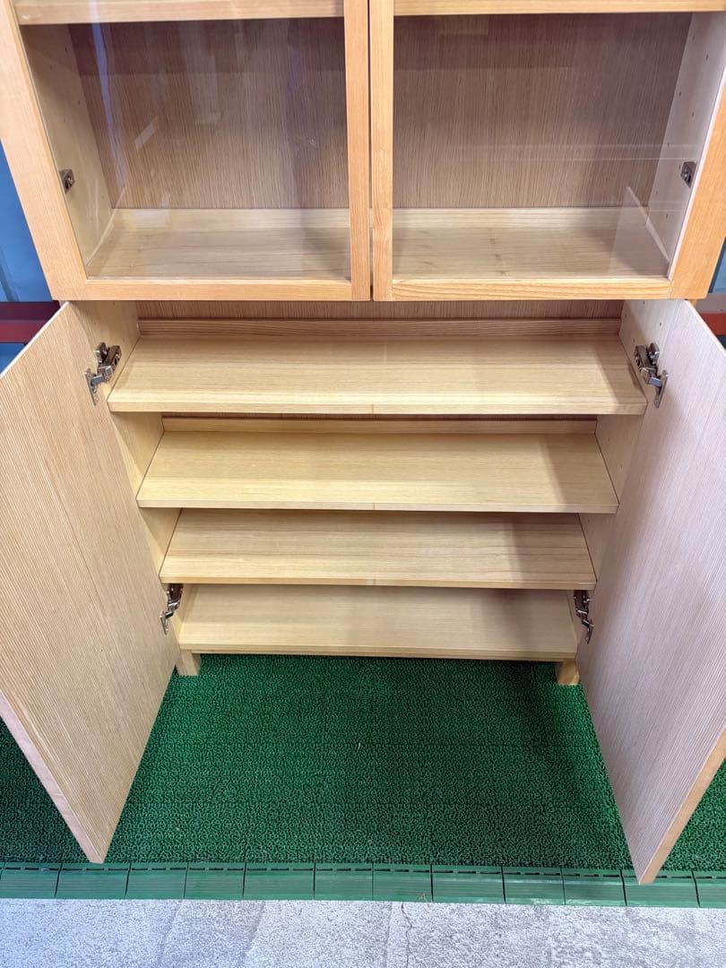 無印良品/良品計画　組み合わせてつかえる木製収納シェルフ　キャビネット　奥行23