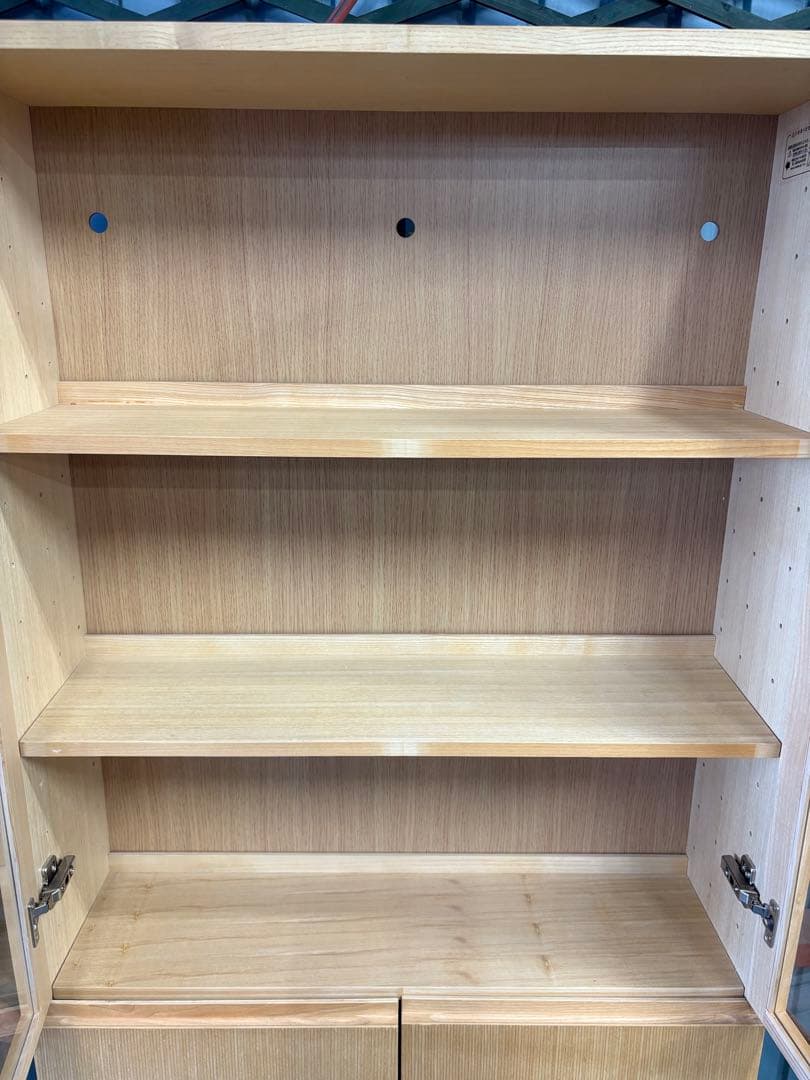 無印良品/良品計画　組み合わせてつかえる木製収納シェルフ　キャビネット　奥行23