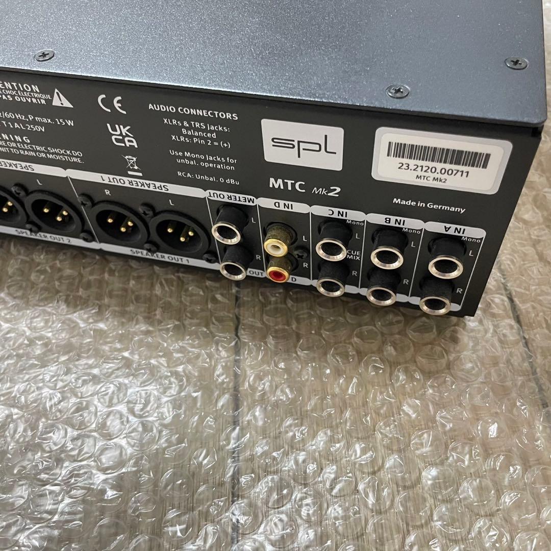 美品】 SPL MTC MK2 モニターコントローラートークバックコントローラー