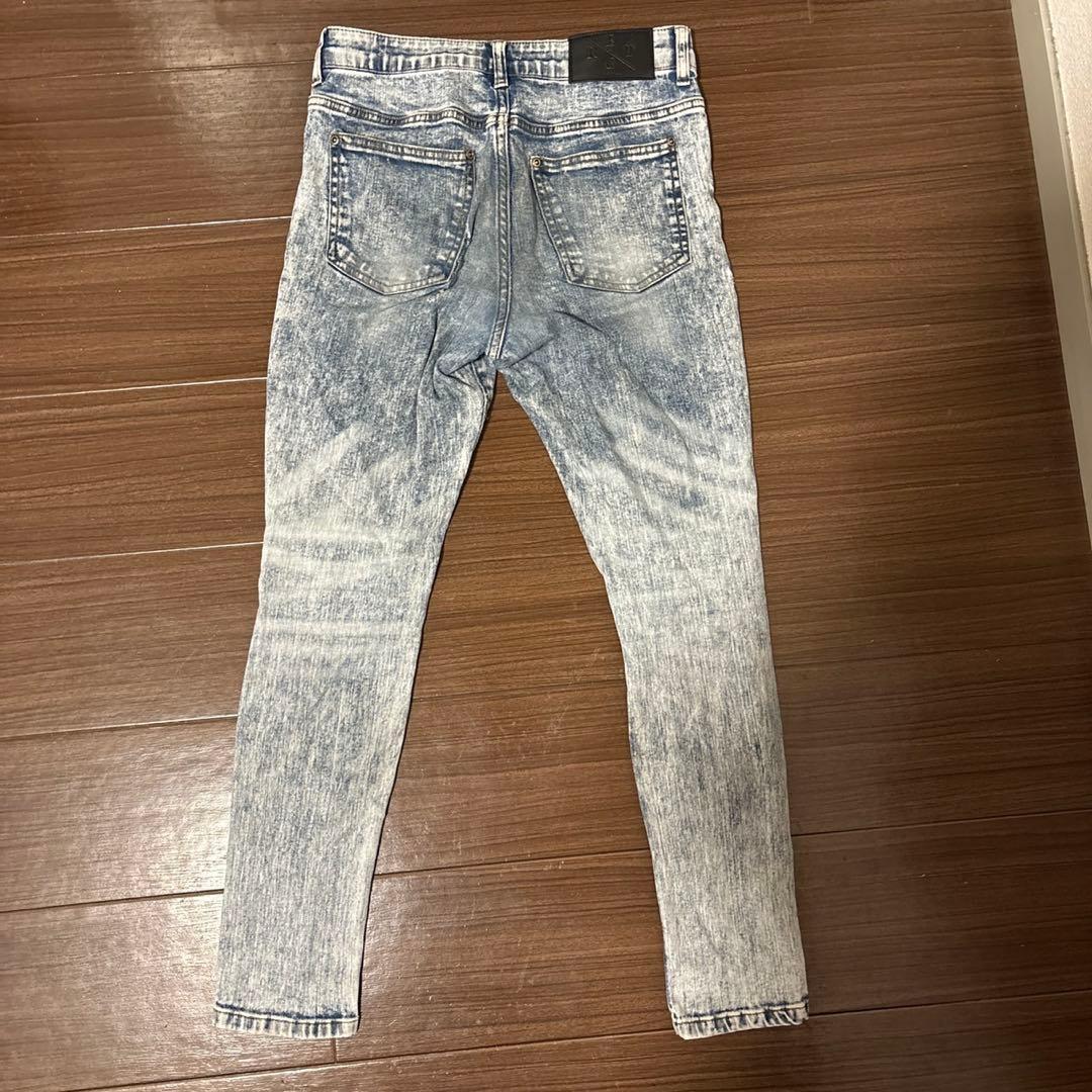 REGT ダメージ加工 スキニーデニムパンツ