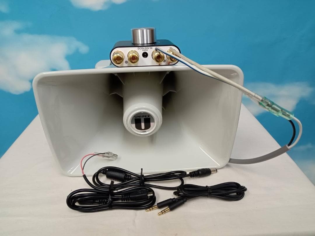 UNI-PEX　ユニペックス　10Wスピーカー　Bluetoothアンプ黒