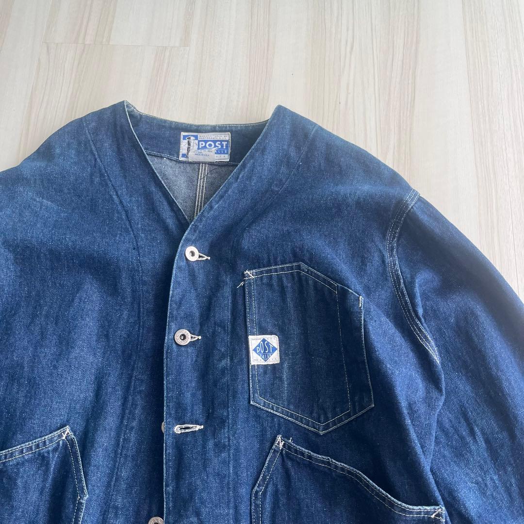 レア!! post overalls エンジニアジャケット USA製