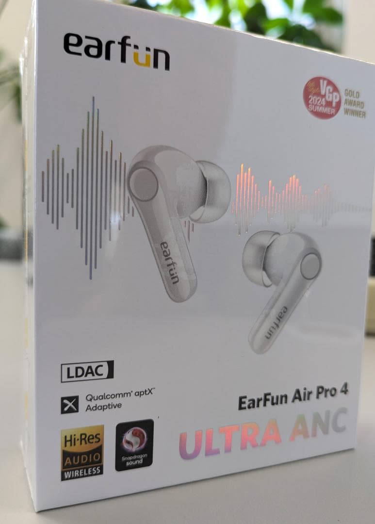 【新品・未開梱】EarFun Air Pro 4 ワイヤレスイヤホン　ホワイト