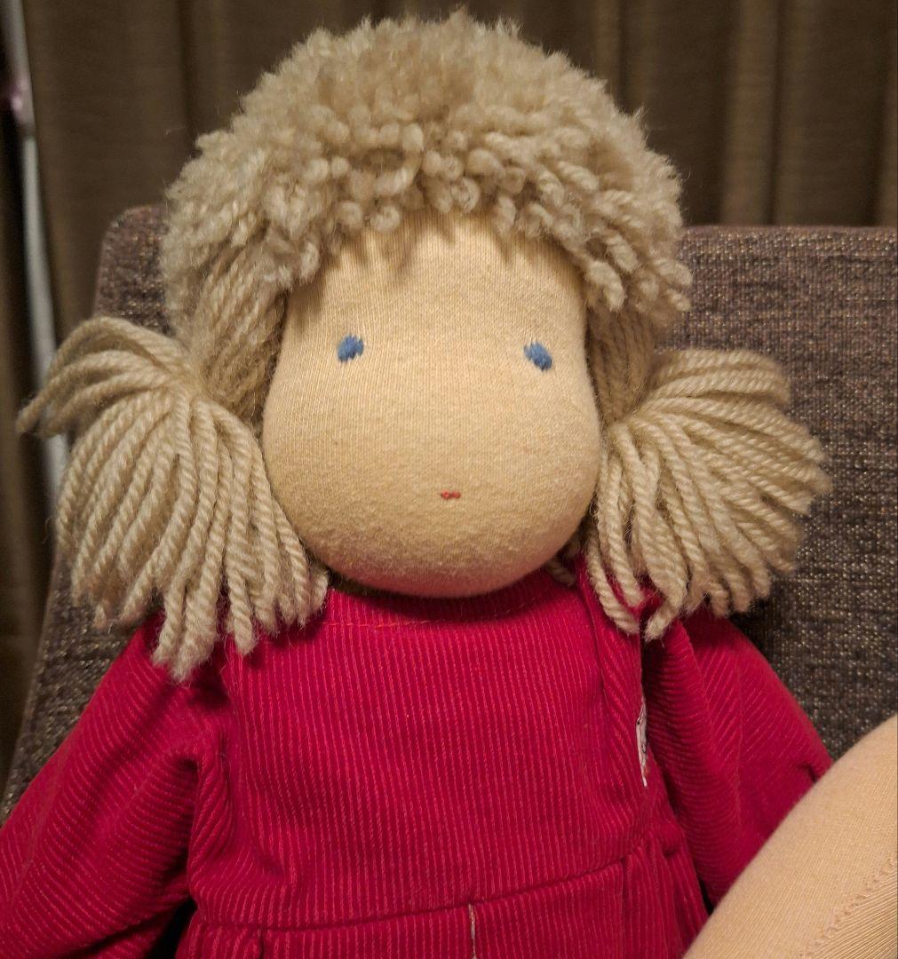 ２体セット◆ウォルドルフ人形C体・ジルケ人形ロッテちゃん　+着せ替え服