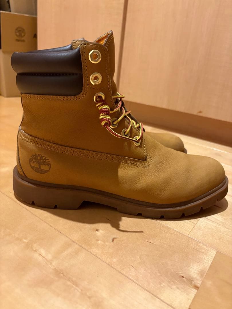 Timberland 防水レザー ハイカットブーツ