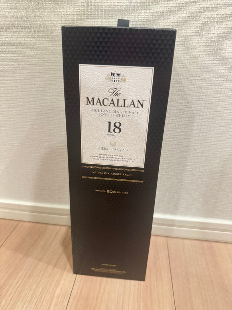 【未開栓】MACALLAN マッカラン 18年 2021ウィスキー