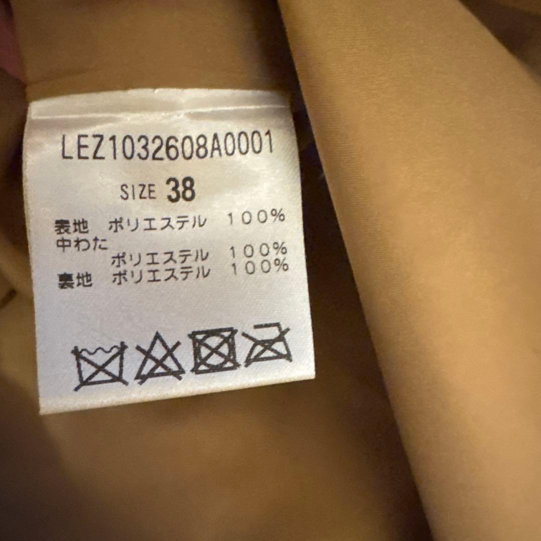 CAPRICIEUX LE'MAGE ドロストミドルコート ベージュ