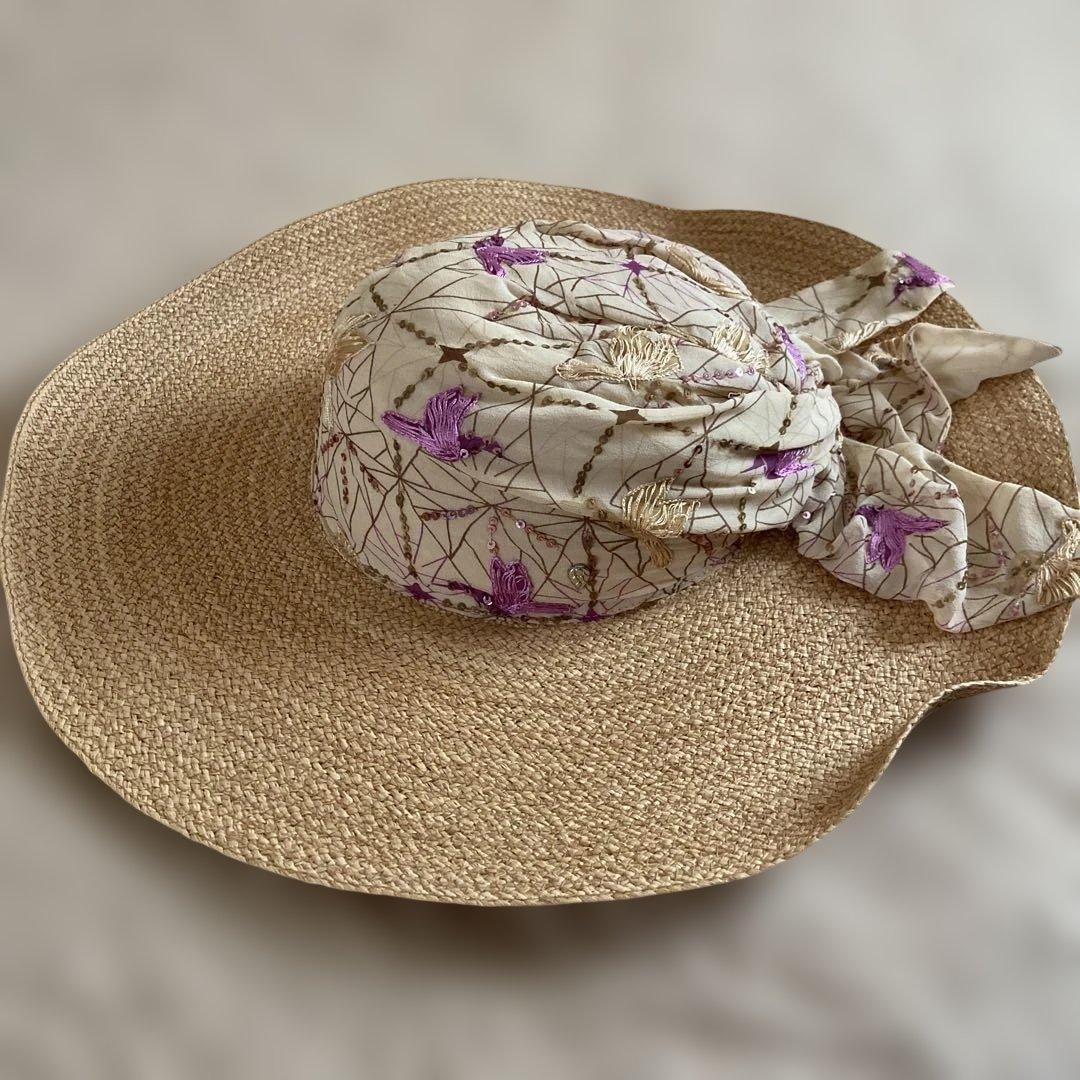 HELEN KAMINSKI ラフィア　麦わら帽子　タグつき