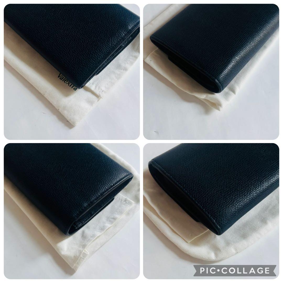 新品に近い　最終値下げ　ヴァレクストラ　長財布　Valextra 現行モデル