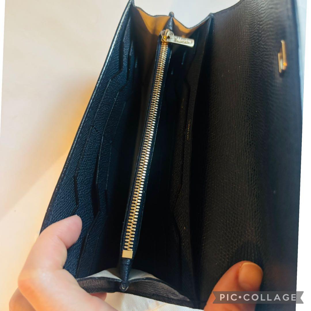 新品に近い　最終値下げ　ヴァレクストラ　長財布　Valextra 現行モデル