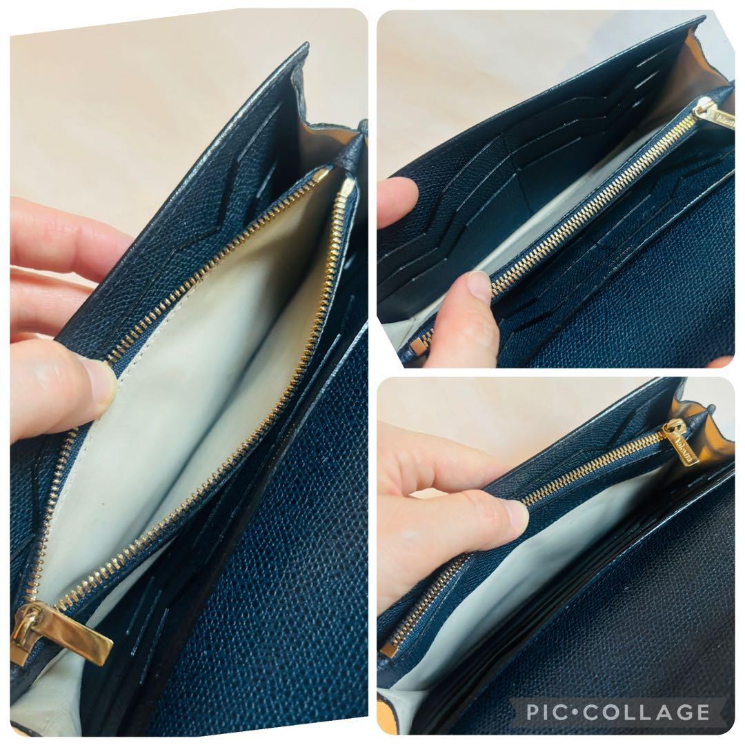 新品に近い　最終値下げ　ヴァレクストラ　長財布　Valextra 現行モデル