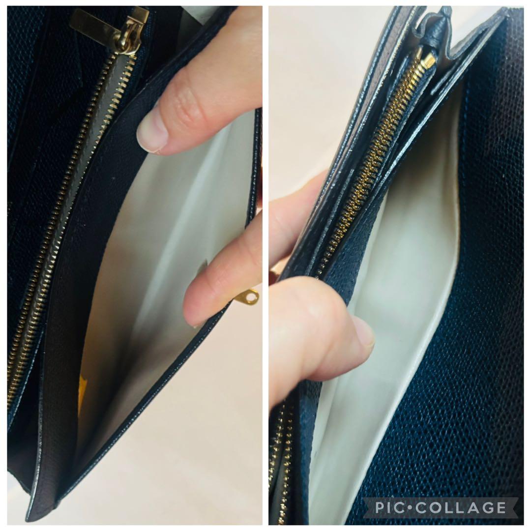 新品に近い　最終値下げ　ヴァレクストラ　長財布　Valextra 現行モデル