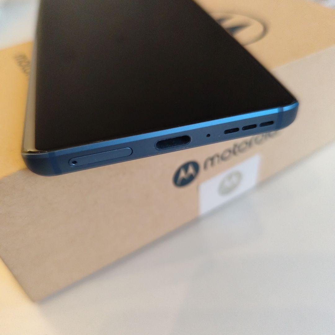 【即日発送・箱付き・中古美品】motorola edge 40 ルナブルー 本体