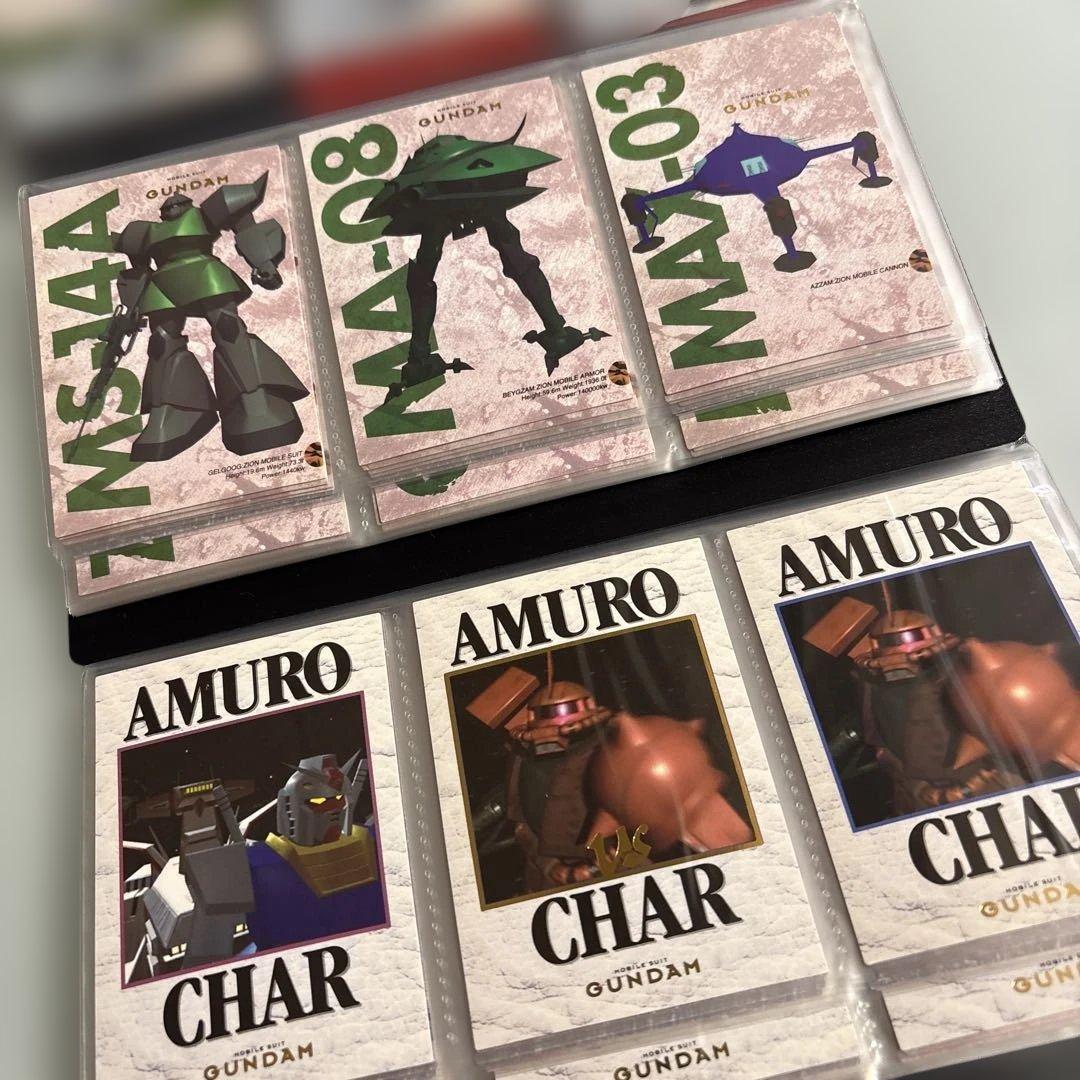 ガンダム　カードダスマスターズ　カード　初版　当時品　箔押し　大量　まとめ売り