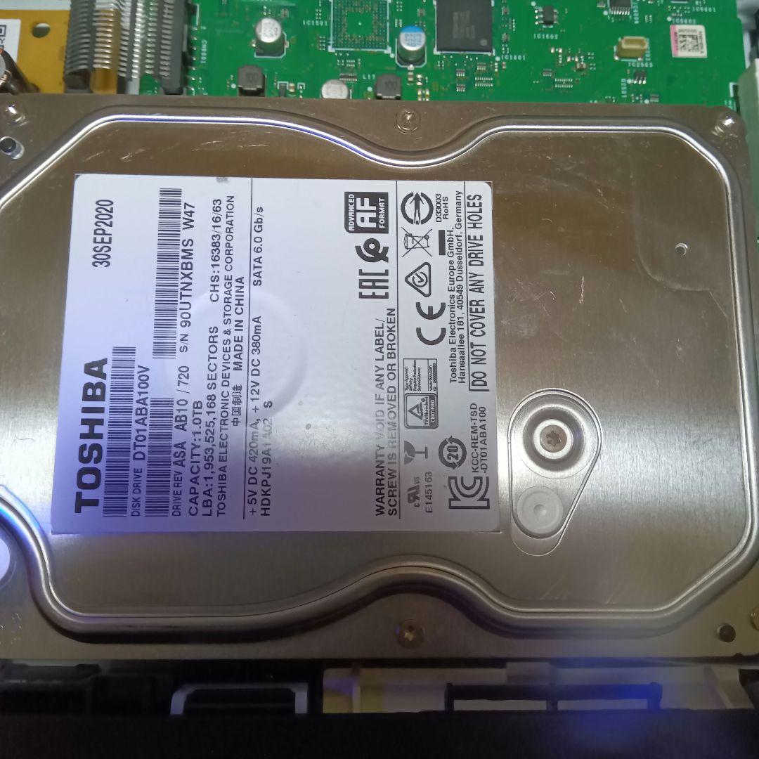 SHARP AQUOSブルーレイBD-NW520 HDD1TB増量交換第9