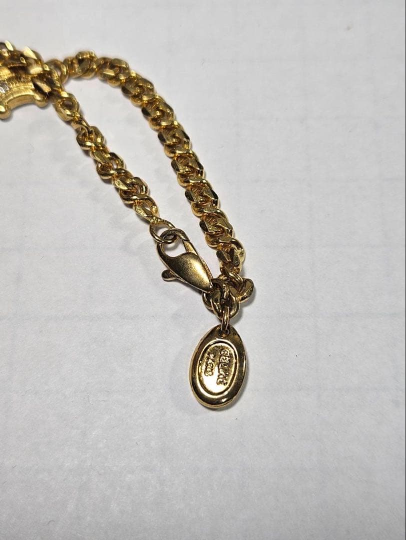 CELINE　セリーヌ　マカダム　ラインストーン　トリオンオフGP　ネックレス