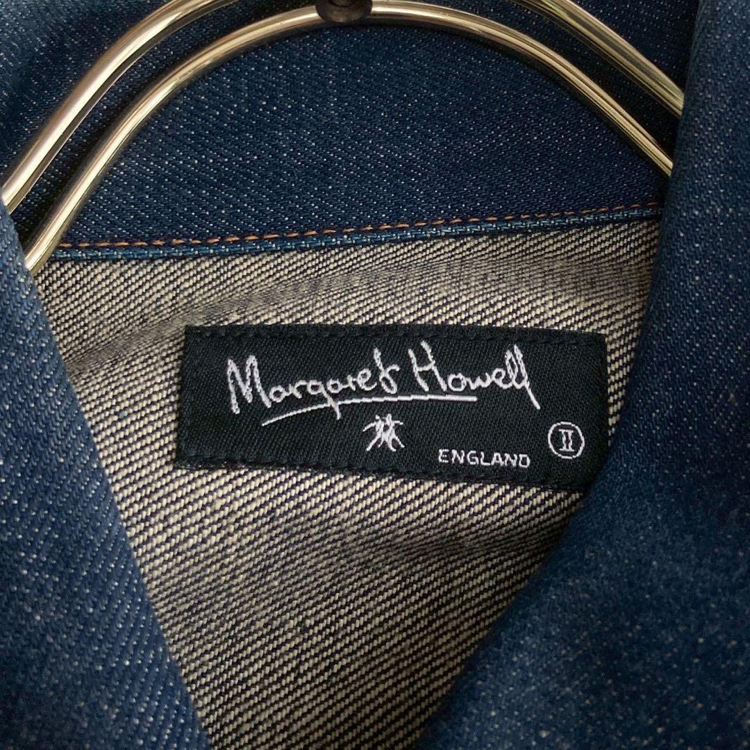 Margaret Howell Gジャン インディゴブルー 2 カジュアル