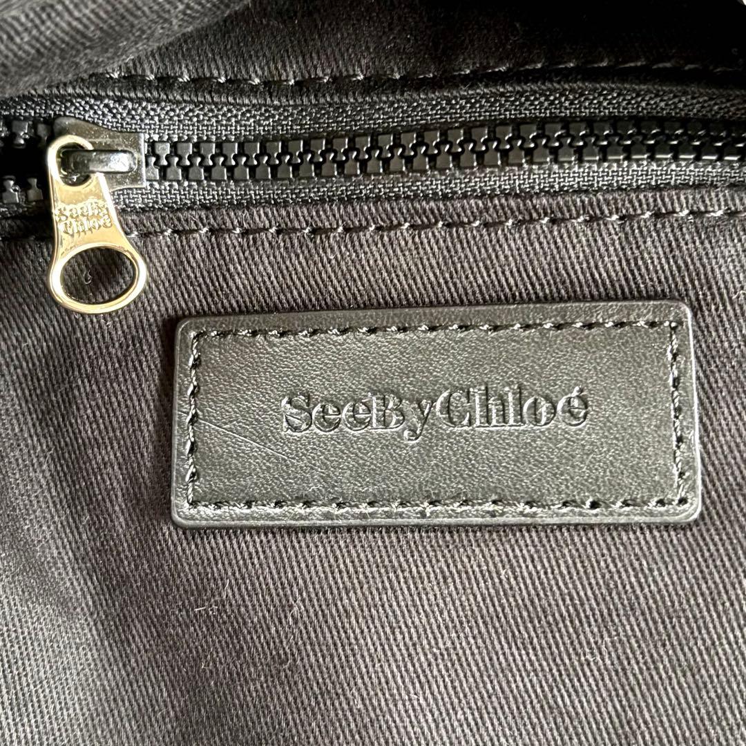 【未使用保管品】【シーバイクロエ】ツイード ジョイライダー 2wayバッグ