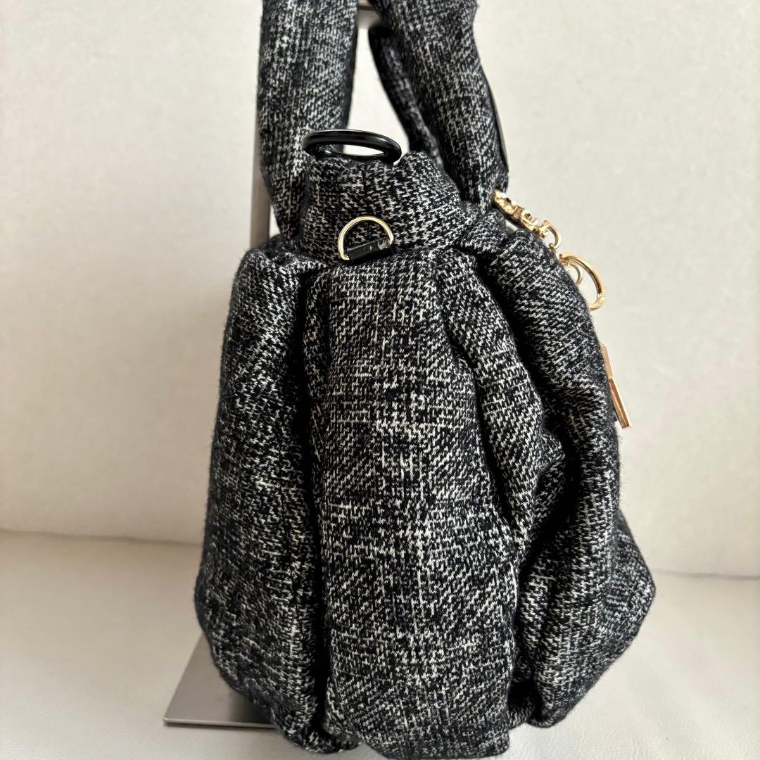 【未使用保管品】【シーバイクロエ】ツイード ジョイライダー 2wayバッグ