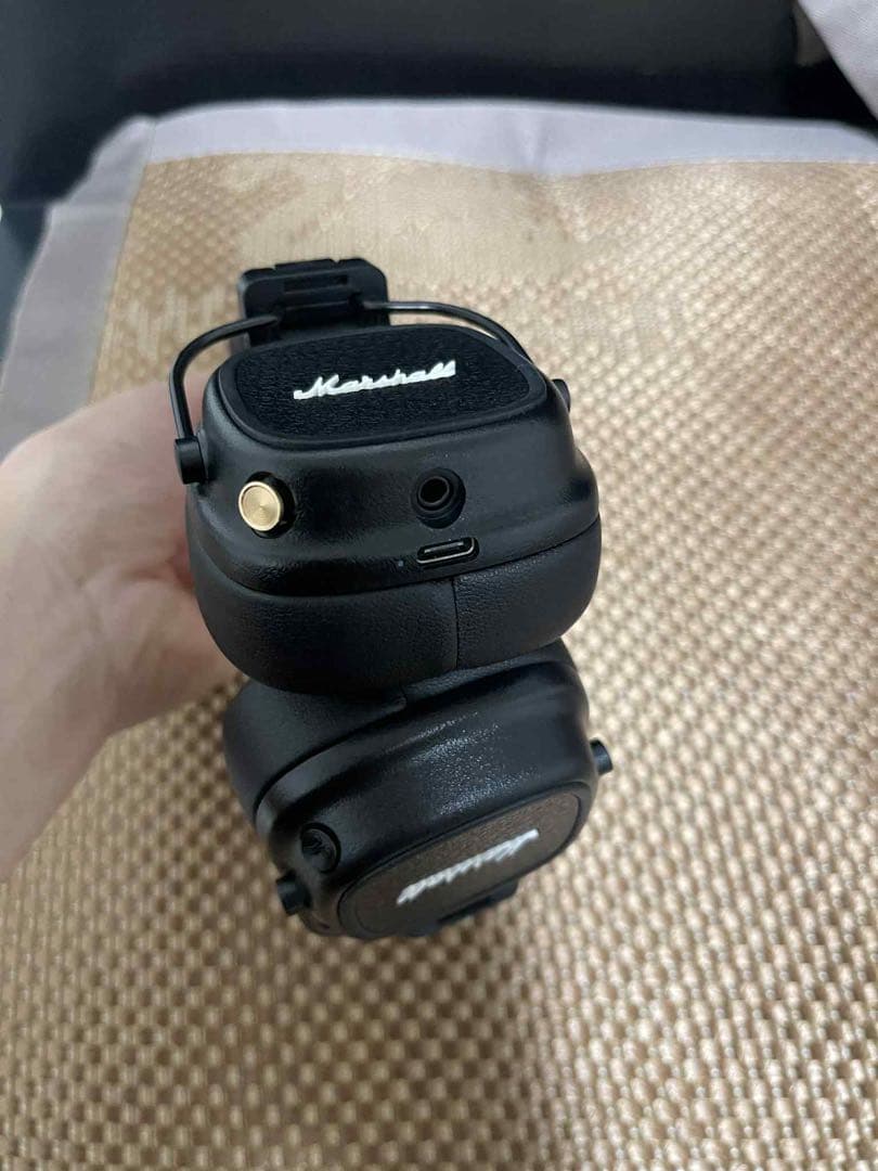 Marshall ワイヤレスヘッドホン ブラック