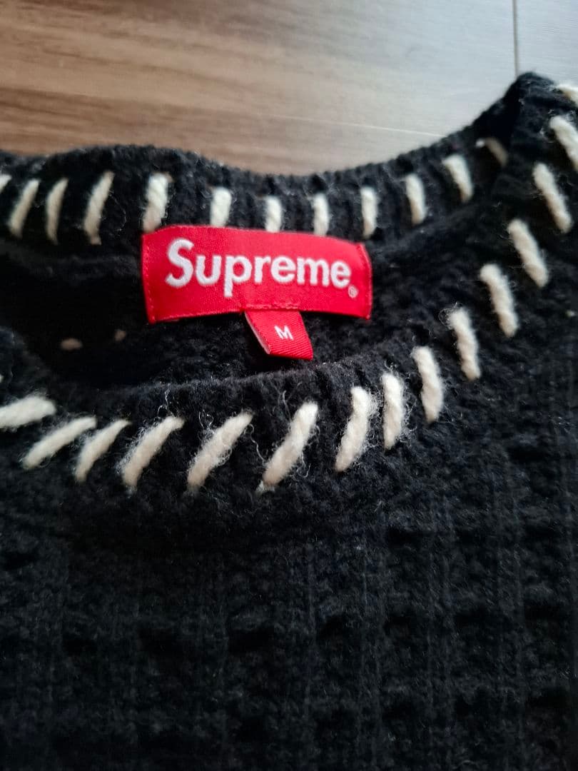 Supreme シュプリームQuilt Stitch Sweater　ニット