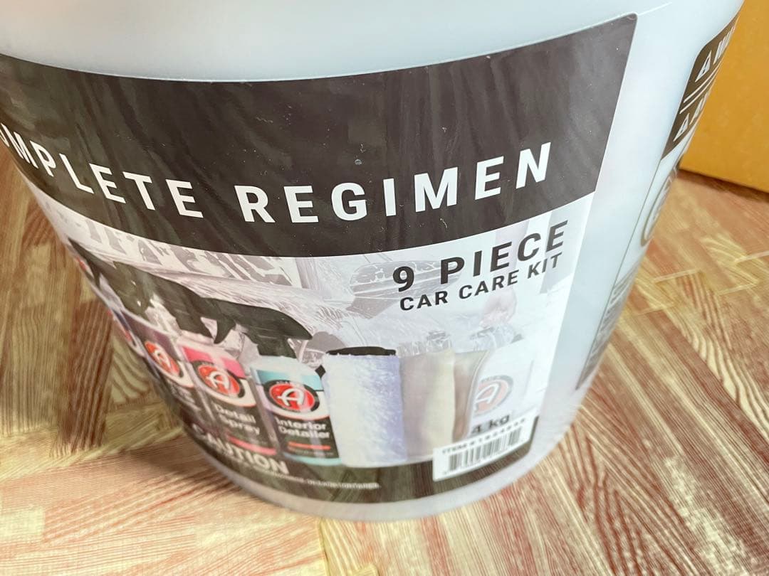 アダムスポリッシュ 洗車9点セット　Adam’s Polishes バケツ