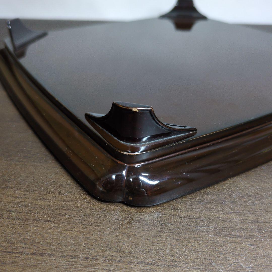 T*i様 時代 金銀蒔絵 宝尽し唐草文 足付き 盆 五客