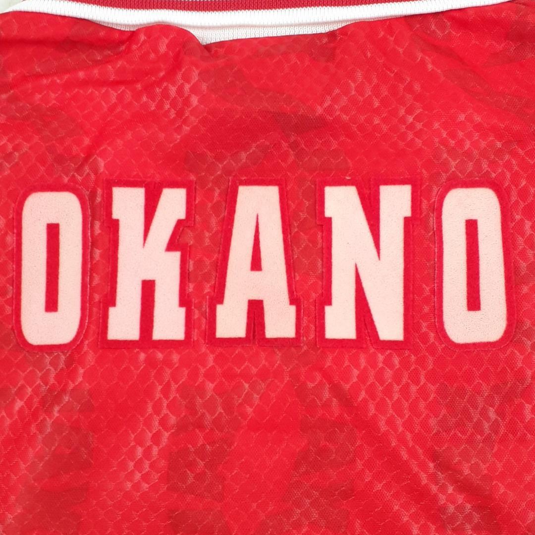 タグ付未使用保管品◎アヤックス Ajax 岡野雅行 サイン入り練習用ユニフォーム