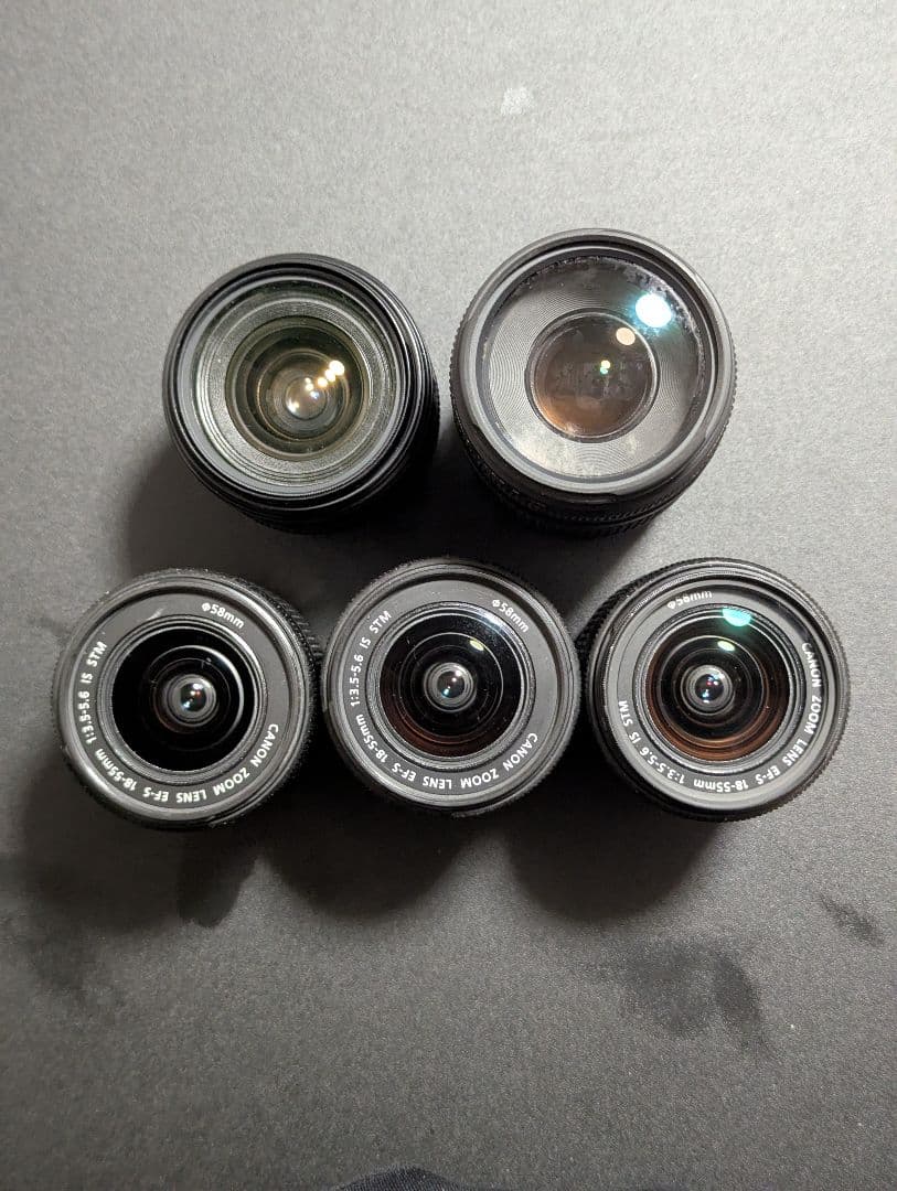 Canon EF 75-300 III,18-55 STM など レンズ まとめ