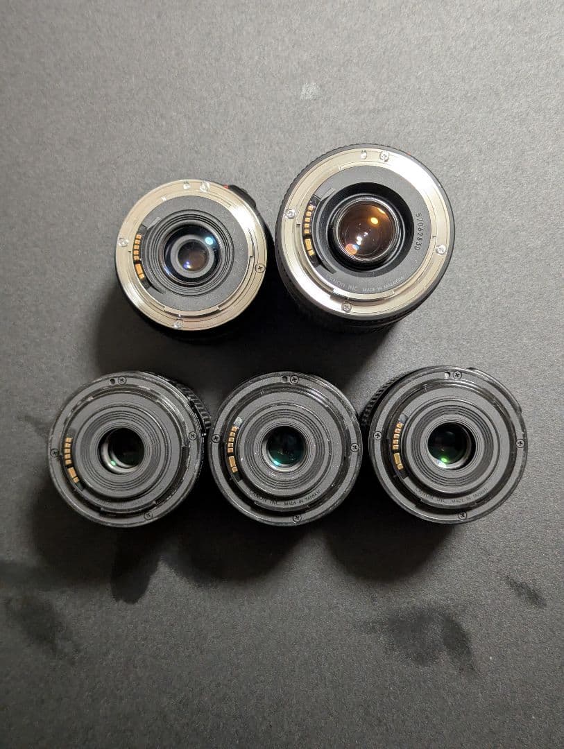 Canon EF 75-300 III,18-55 STM など レンズ まとめ