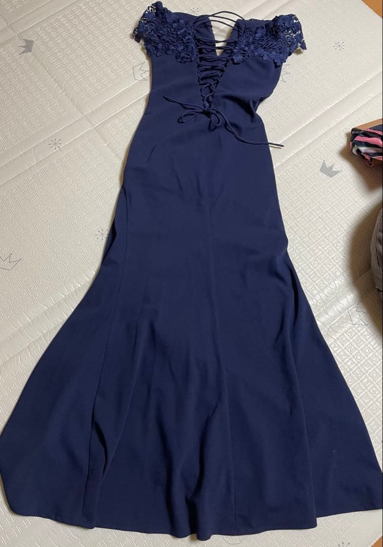 ２月限定【JEAN MACLEAN】オフショル　フラワー刺繍　高級ロングドレス