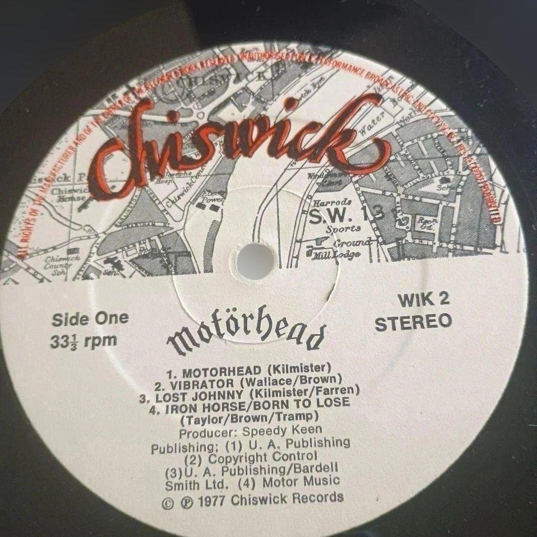 超レア MOTORHEAD モーターヘッド Chiswick