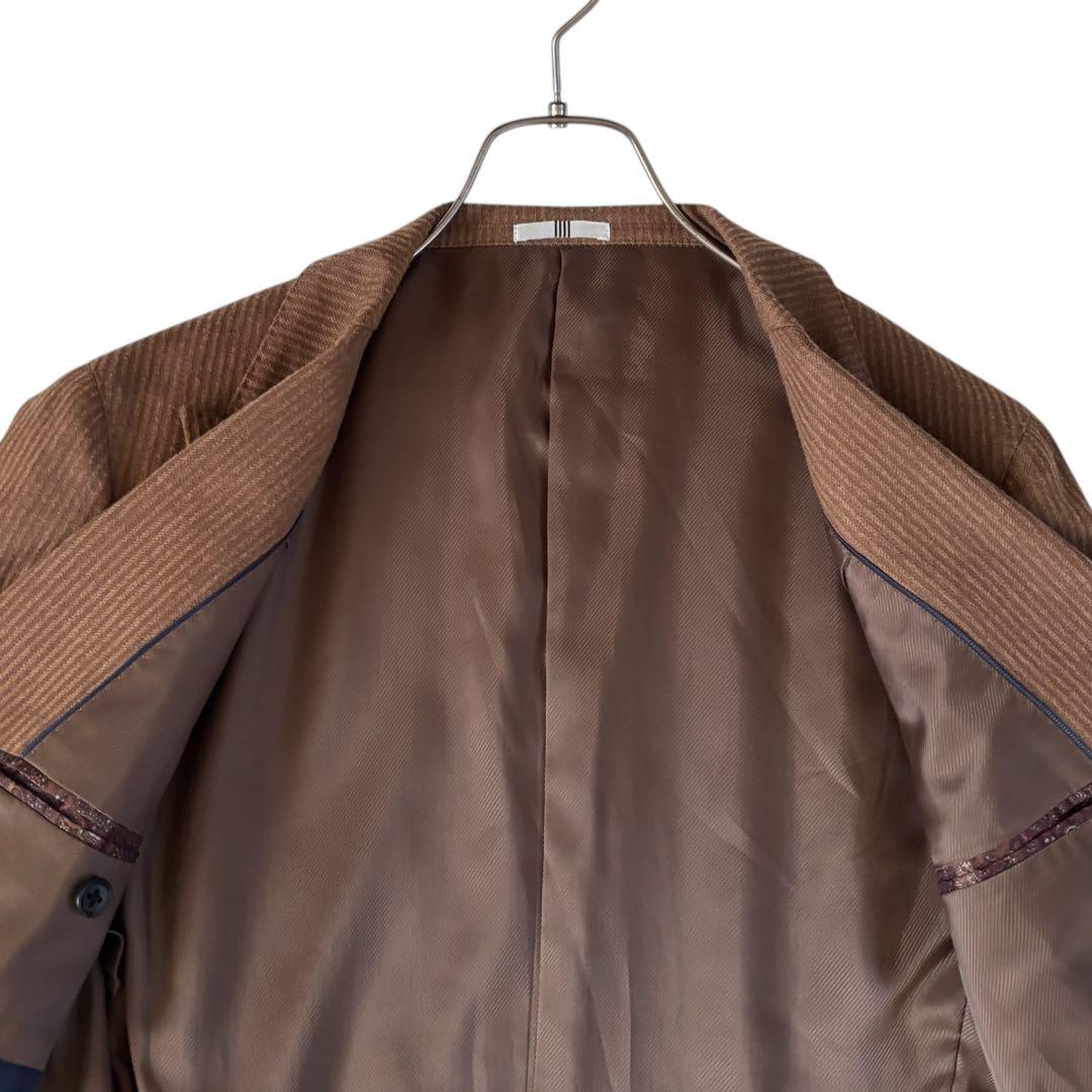 【極美品】スーツセレクト マルゾット ダブル セットアップ ブラウン Y5