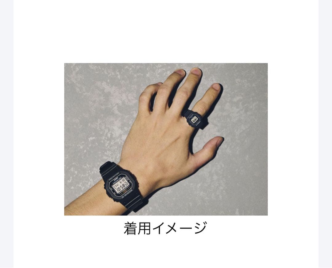 DWN-5600-1JR G-SHOCK nano ブラック