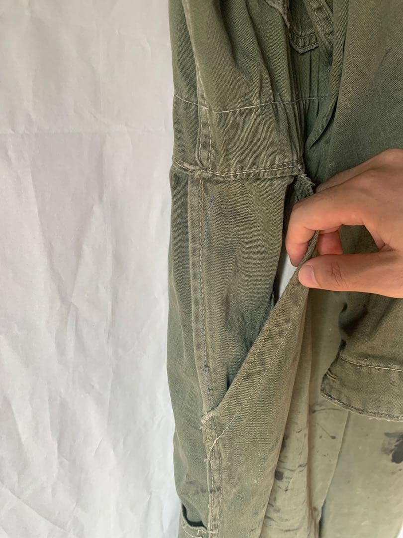 40s オールインワン 大戦つなぎ 月桂樹ボタン