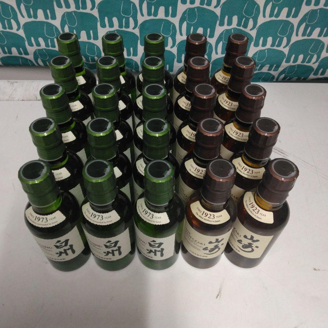 ロ*ォ様 山崎　180ml 10本　白州　180ml 15本